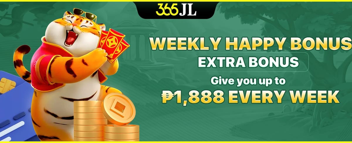 Weekly VIP Cashback Rebate promotion banner